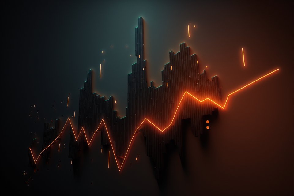 Data visualisation representing backlink and AI citation correlation research